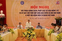 Các nội dung nổi bật được đề cập trong buổi đối thoại là: làm rõ các khái niệm trục lợi, lạm dụng quỹ bảo hiểm y tế để tránh hiểu lầm đối với việc thực hiện chính sách bảo hiểm y tế tại cơ sở y tế tư nhân...