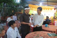 MIC hỗ trợ gia đình nạn nhân tai nạn xe ô tô tại Quảng Trị