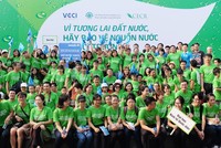 Gần 300 cán bộ Bảo Việt đã tham gia sự kiện “Ngày làm sạch hồ Hà Nội” 
