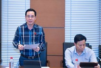 Đại biểu Nguyễn Văn Huy (đoàn Hưng Yên) phát biểu thảo luận tại tổ chiều 6/11 về dự án Luật sửa đổi, bổ sung một số điều của Luật Chuyển giao công nghệ.