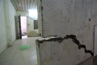 Nứt vỡ nghiêm trọng tại số nhà 20 ngách 20/28 Kim Giang