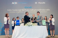 Manulife Việt Nam hợp tác phân phối bảo hiểm qua ngân hàng với ACB
