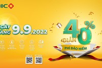 Ngày vàng 9/9/2022, BIC tặng khách hàng siêu ưu đãi tới 40%