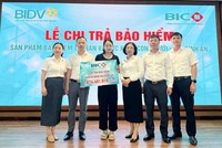 BIC chi trả hơn 1,8 tỷ đồng quyền lợi bảo hiểm BIC Bình An cho khách hàng tại Nghệ An