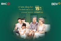 Ưu đãi 15% phí bảo hiểm sức khoẻ cao cấp mừng kỷ niệm 20 năm thương hiệu BIC