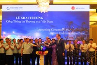 Khai trương Công thông tin Thương mại Việt Nam