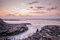 Hoàng hôn Gành Đá Đĩa