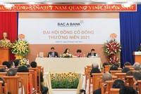 Đại hội đồng cổ đông thường niên 2021 của BAC A BANK đã thành công tốt đẹp