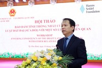 Chủ nhiệm Ủy ban Pháp luật Hoàng Thanh Tùng phát biểu khai mạc.