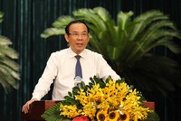 Bí thư Thành ủy TP.HCM Nguyễn Văn Nên phát biểu chỉ đạo tại Kỳ họp thứ 10, HĐND TP.HCM khóa X. Ảnh: Thành Nhân