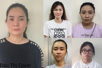 Các đối tượng phạm tội vận chuyển trái phép hàng hóa, tiền tệ qua biên giới. Ảnh: BCA