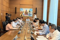 Phiên thảo luận tổ về kinh tế, xã hội tại tổ 19. 