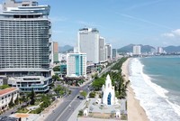 Diện mạo đô thị thành phố Nha Trang, tỉnh Khánh Hòa thay đổi từng ngày. Ảnh: Nhiệt Băng