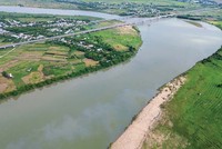 Khu vực mỏ cát ĐB2B vừa được đấu giá ở Quảng Nam với mức trúng đấu giá là 370 tỷ đồng (Ảnh: Viết Niệm)