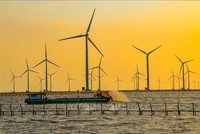 Tiềm năng kỹ thuật điện gió tại vùng đặc quyền kinh tế (EEZ) của Việt Nam có thể đạt tới 1.068 GW.