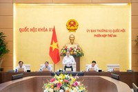 Chiều 14/4/2025, Ủy ban Thường vụ Quốc hội cho ý kiến về hồ sơ đề nghị sửa đổi, bổ sung một số điều của Hiến pháp năm 2013.