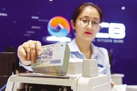 Cần vốn để mở rộng tăng trưởng, nhiều ngân hàng tăng vốn qua chia cổ tức bằng cổ phiếu. Ảnh: Đức Thanh