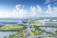 Tổ hợp KCN DEEP C thuộc KKT Đình Vũ - Cát Hải. Ảnh: Huy Dung