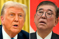 Tổng thống Mỹ Donald Trump và Thủ tướng Nhật Bản Shigeru Ishiba. Ảnh: X