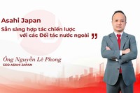 “Asahi Japan sẵn sàng hợp tác chiến lược với các Đối tác nước ngoài” – CEO Asahi Japan chia sẻ