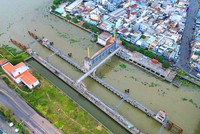 Sau gần 10 năm kể từ ngày khởi công, đến nay, Dự án Ngăn triều có vốn đầu tư gần 10.000 tỷ đồng tại TP.HCM vẫn đang dang dở