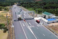 Dự án thành phần cao tốc Bắc - Nam, đoạn Nha Trang - Cam Lâm do Tập đoàn Sơn Hải đầu tư theo phương thức PPP.