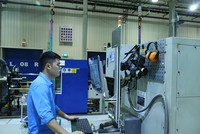 Sản xuất tại Nhà máy ABB (Bắc Ninh). Ảnh: Đức Thanh