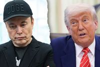 Mối quan hệ giữa Tổng thống Trump (phải) và tỷ phú Elon Musk đang ngày càng rạn nứt. Ảnh: Getty Images