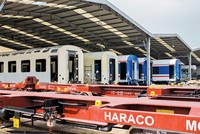 Một cơ sở đóng mới, sửa chữa toa tàu của Tổng công ty Đường sắt Việt Nam.
