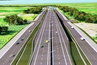 Phối cảnh cao tốc TP Hồ Chí Minh - Thủ Dầu Một - Chơn Thành đi qua địa phương. (Ảnh: Chủ đầu tư)