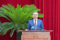 Tổng Bí thư Tô Lâm chủ trì và phát biểu khai mạc Hội nghị.