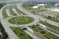 Đại lộ Tây Thăng Long đang tăng tốc hoàn thiện, trở thành trục kết nối chiến lược phía Tây Hà Nội