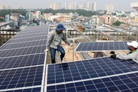 Lắp đặt điện mặt trời mái nhà