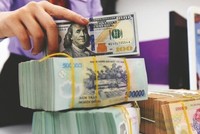 Tỷ giá ngân hàng chạm trần