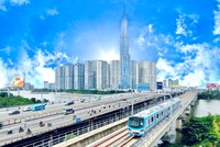 Dự án tuyến Metro số 1 tại TPHCM.