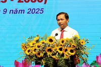 Chủ tịch UBND TP. Cần Thơ Trần Văn Lâu phát biểu tại tại Đại hội. Ảnh: Phạm Trung