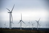 Nhà máy điện gió ở Eaglesham Moor, Scotland. Ảnh minh họa: AFP/TTXVN