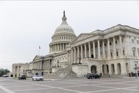 Tòa nhà Quốc hội Mỹ tại Washington D.C. Ảnh: THX/TTXVN