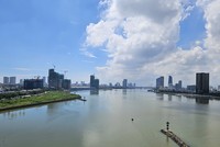 Dự án Đầu tư xây dựng và kinh doanh du lịch đường thủy nội địa với tổng vốn đầu tư dự kiến hơn 9.881 tỷ đồng. Trong ảnh là sông Hàn, Đà Nẵng. Ảnh: T.X