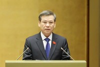 Chánh án Tòa án nhân dân tối cao Lê Minh Trí . Ảnh: PT