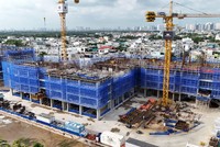 Khải Hoàn Prime ghi nhận tiến độ xây dựng tích cực