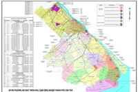 Sơ đồ phương án phát triển khu, cụm công nghiệp TP. Cần Thơ thời kỳ 2021 - 2030, tầm nhìn đến năm 2050