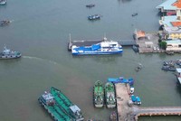 Cận cảnh vị trí dự kiến xây tuyến đường vượt biển Cần Giờ nối Vũng Tàu 