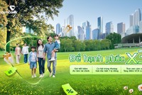 Hành trình tiết kiệm ĐỂ HẠNH PHÚC NHÂN BA: gửi tiết kiệm, nhân ba niềm vui cùng Vietcombank (VCB)