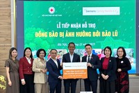 Siemens Caring Hands quyên góp 30.000 EUR hỗ trợ khắc phục hậu quả lũ lụt và sạt lở đất tại Việt Nam