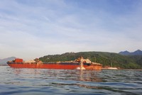 Dự án Đầu tư xây dựng Bến cảng Liên Chiểu - Phần cơ sở hạ tầng dùng chung từ khi khởi công đến cuối tháng 11/2025 đạt 3.100 tỷ đồng, tương đương 90,5% tổng mức đầu tư. Ảnh: Linh Đan 