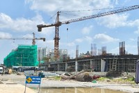 Him Lam hiện cũng đang tham gia phát triển một dự án nhà ở xã hội tại phường Bồ Đề (quận Long Biên cũ). Ảnh: Thanh Vũ