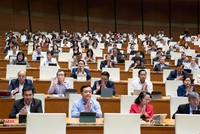 Quốc hội đã hoàn thành phần lớn nội dung của Kỳ họp thứ 10. 