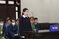 Cựu Bí thư Tỉnh ủy Vĩnh Phúc (cũ) Hoàng Thị Thúy Lan tại phiên tòa phúc thẩm.