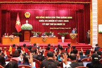 HĐND tỉnh Quảng Ninh thông qua kế hoạch phát triển kinh tế - xã hội năm 2026 và cả giai đoạn 2026 - 2030. Ảnh: QMG